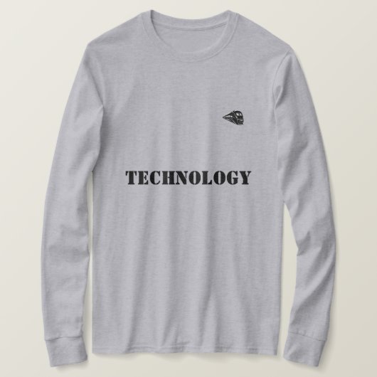 Style : T-Shirt basique à manches longues Conforta (Design devant)