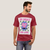 Style : T-shirt de base pour hommes (Devant entier)