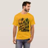Style : T-Shirt foncé basique confortable (Devant entier)