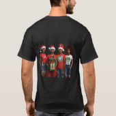 Style : T-shirt foncé basique Confortable, décontr (Dos)