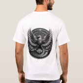 Style : T-Shirt tri-mélange Bella+Canvas (Dos)