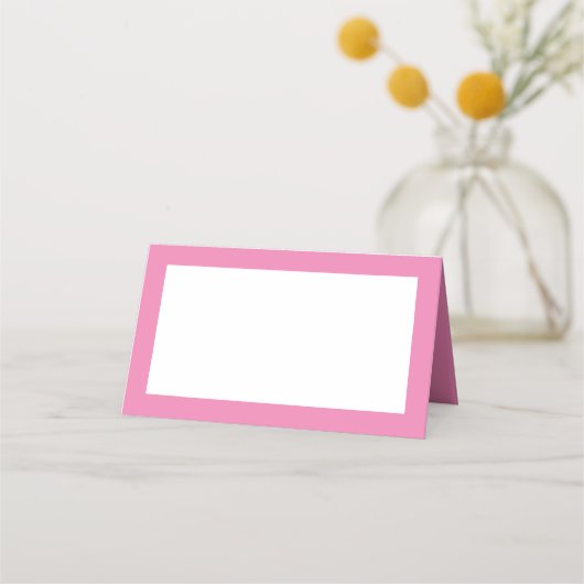 Style Tente rose Cartes (Devant)