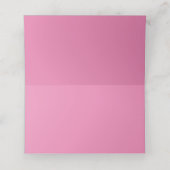 Style Tente rose Cartes (Intérieur déplié)