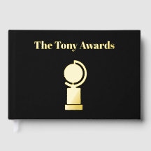 Style Tony Awards Autograph livre d'or