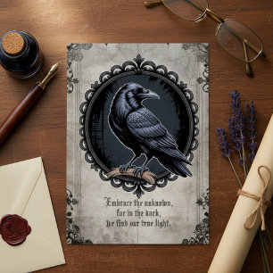 Style Vintage Académie Sombre Corbeau Gothique
