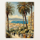 Style vintage Cannes Français Aquarelle (Devant)