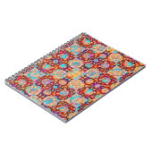 Style vintage Carnet spiral coloré baroque (Côté gauche)