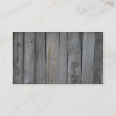 Style vintage de cartes de visite qu'ils se (Dos)