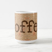 Style vintage et Police Café Coupe Mug (Centre)