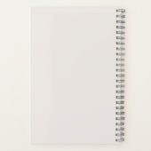 Style vintage Grand Carnet de Héron Bleu (Verso)