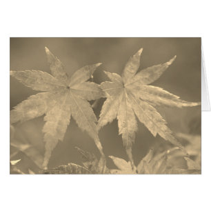 Style Vintage japonais Feuille