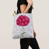 Style vintage Magenta Hydrangea Flower Sac fourre- (De près)