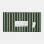 Style Vintage Olive Sage Vert noir 3D rayé (Clavier et souris)