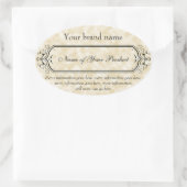 Style vintage Savon et Cosmétique Étiquette tonnea (Sac)