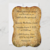 Style vintage Spirituel Lavender Angel Invitation (Dos)