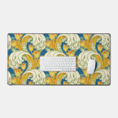 Style William Morris Tulp Tissu Floral sarcelle et (Clavier et souris)
