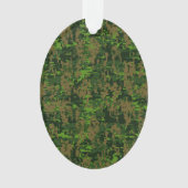 Style Woodland Camouflage vert numérique Accent (devant)