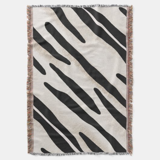 Style Zebra Imprimer Jeu de couverture Coordonnées (devant Vertical)