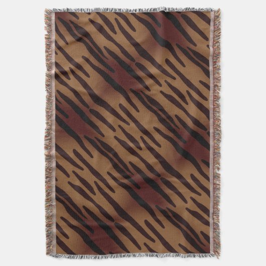 Style Zebra Imprimer Jeu de couverture Coordonnées (devant Vertical)