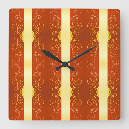 Styles classiques Défilement Horloge murale (Recto)