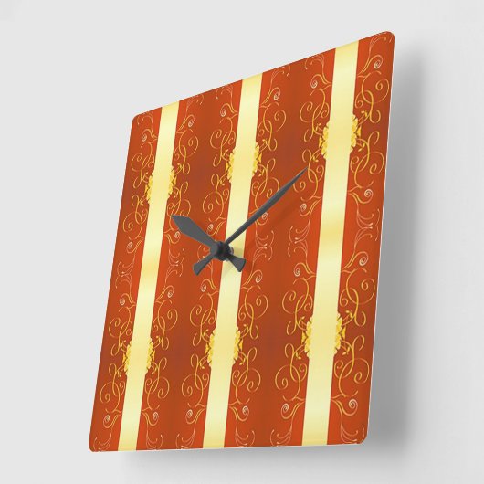 Styles classiques Défilement Horloge murale (Angle)