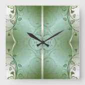 Styles classiques Défilement Horloge murale (Recto)