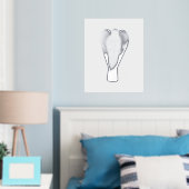 STYLES D'ART ET DE DESIGN D'AFFICHE À IMPRESSION À (In situ (chambre))