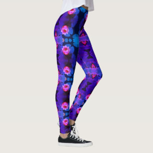 Stylightroze Water Lily Flowers Planten Leggings
