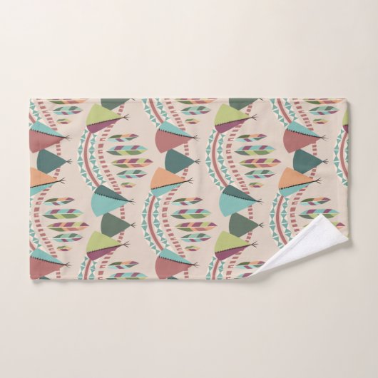 stylisation amérindienne (Serviette à main)