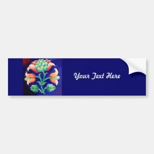 STYLISCH STROOMSTROOM/ RODE PINKGROENBLAUWVLOEISTO BUMPERSTICKER