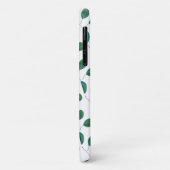 Stylisé Green Pear Tree Feuilles iPhone 11 Coque (Dos/Gauche)