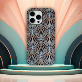 Stylised Art Deco Fan Design iPhone 16 Pro Max Hoesje