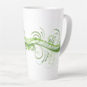 Stylish 17 oz Latte Mug with Bold Graphic Art Latte Mok (Rechterhoek)