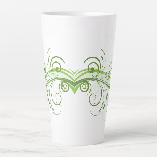 Stylish 17 oz Latte Mug with Bold Graphic Art Latte Mok (Voorkant)