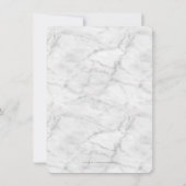 STYLISH 40E anniversaire INVITATION parties scinti (Dos)