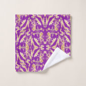 Stylish and Elegant Gold Marble Texture pattern (Gant de toilette)