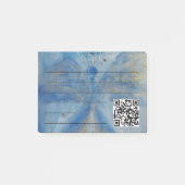 stylish archangel Michael with qr-code Post-it® Notes (Voorkant)