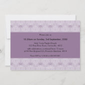 STYLISH BAPTISM INVITATIONS :: jolie 5aL (Dos)