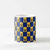 Stylish Barbados Flag Coffee Mok (Center)