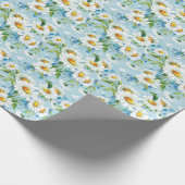 Stylish beautiful bright floral pattern 2 cadeaupapier (Hoek)