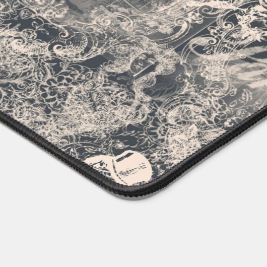 Stylish Black Paris Toile Design (Coin)