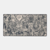 Stylish Black Paris Toile Design Bureaumat (Voorkant)