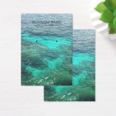 Stylish Blue Water Earring Holder Visitekaartjes (Bureau)