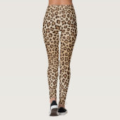 Stylish & Bold Leopard Print Leggings (Achterkant)