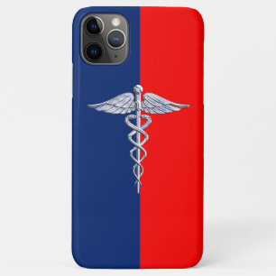 Stylish Caduceus Medical Symbol League iPhone 11 Pro Max Hoesje