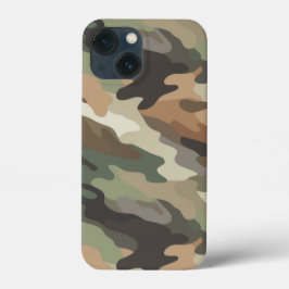 Stylish Camouflage Design Protective iPhone 13 Mini Hoesje