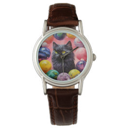 Stylish  cat watch for cat lovers horloge