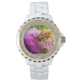 Stylish  cat watch for cat lovers horloge