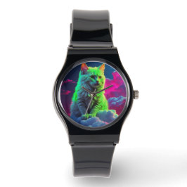 Stylish cat watch for cat's lovers horloge