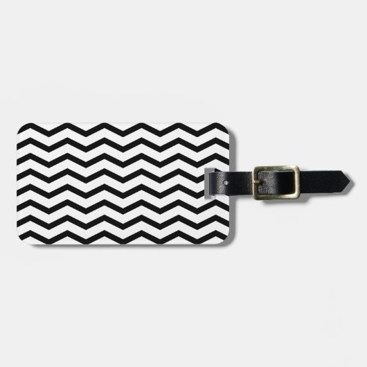 Stylish Chevron Bagagelabel (Voorkant horizontaal)